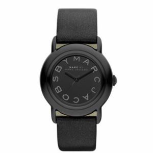MARC BY MARC JACOB'S MARCI METALLIC BLACK WATCH***NEEDS BATTERY